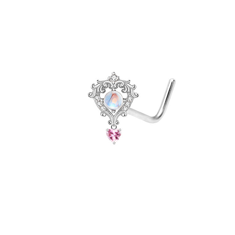 Wholesale Wing Key Navel Nail Nose Nail Nipple Ring Earring Butterfly Ear Bone Nail